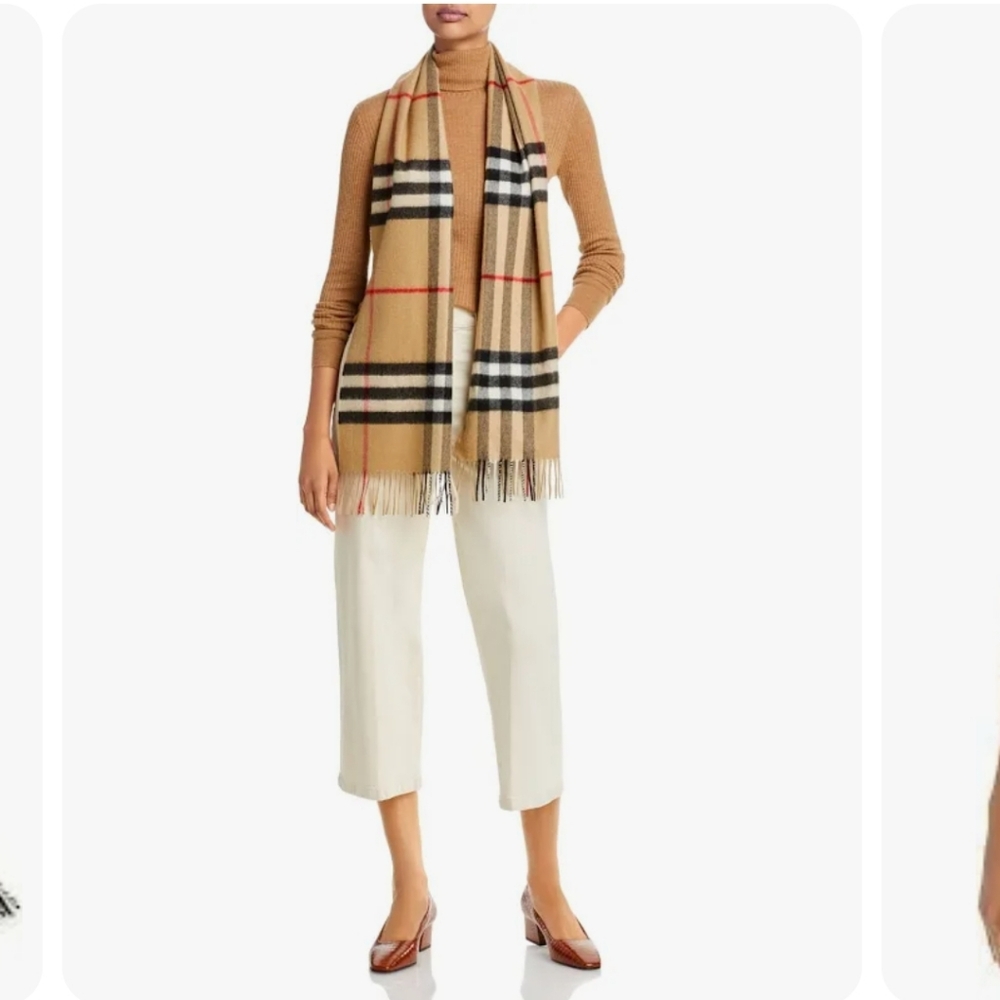 Burberry Cashmere Scarf- Authentic Unisex